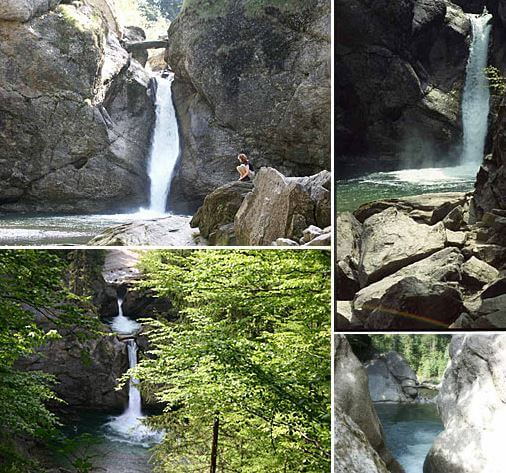 Buchenegger Wasserfälle am Hündle bei Oberstaufen